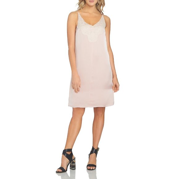 NWT Size Small 1.STATE Lace Detail Shift Dress - Picture 1 of 3